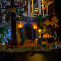 LED Beleuchtungs-Set für LEGO® 10316 Der Herr der Ringe - Bruchtal