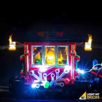 LED Beleuchtungs-Set für LEGO® 10254 Festlicher Weihnachtszug