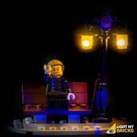 Les ensembles déclairage LEGO® 10263 La caserne de pompiers du village dhiver
