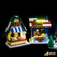 Kit di luci per il set LEGO® 10235 Mercatino invernale