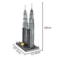 Wange 5213 - Petronas Tower (1160 Teile)