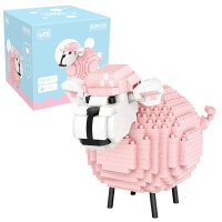 LOZ 9234 - Moutons en Rose (640 pièces)